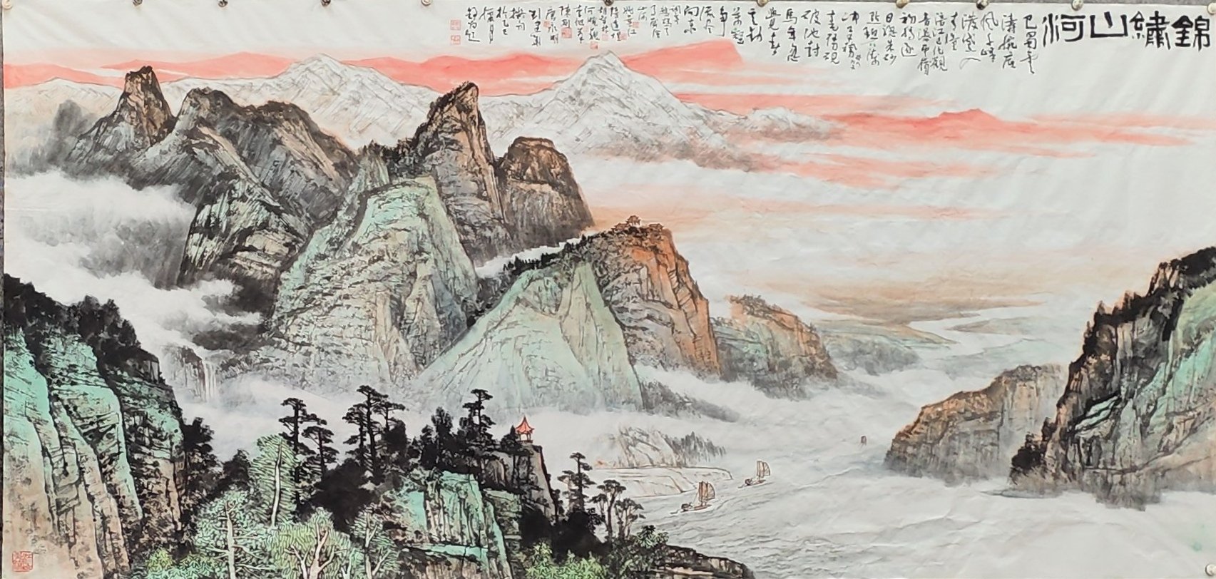 翰墨迎新春 丹青润遂州——2026迎春书画笔会在遂宁临仙阁圆满举行