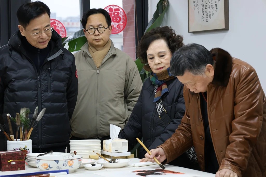 翰墨牵中法 雅韵传深情——成都天府书法院助力茶小跨国文化交流