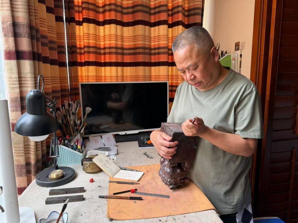 左刀铸金石 巨印见精神——西泠名家陈明德重磅青田巨印新作问世